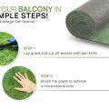 Installation in 2 steps if you're not buying drainage cells
